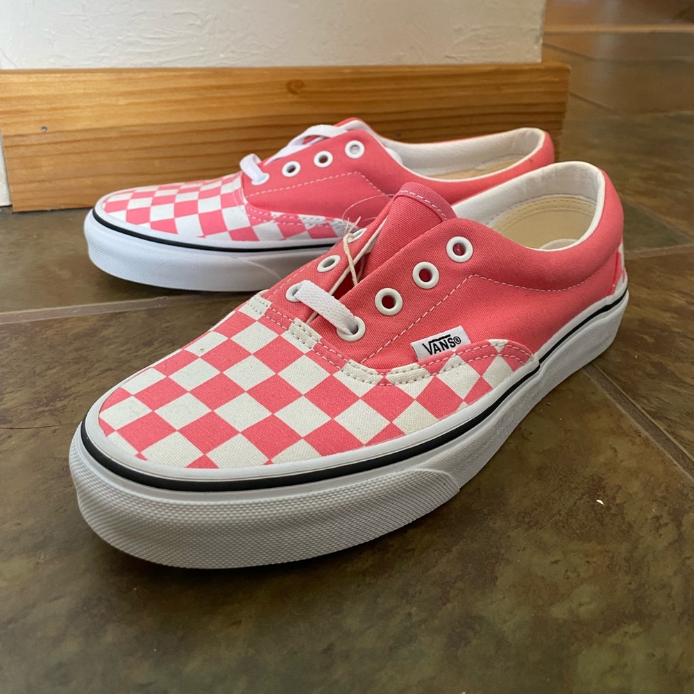 Brand new authentic vans checkerboard canvas sneakers